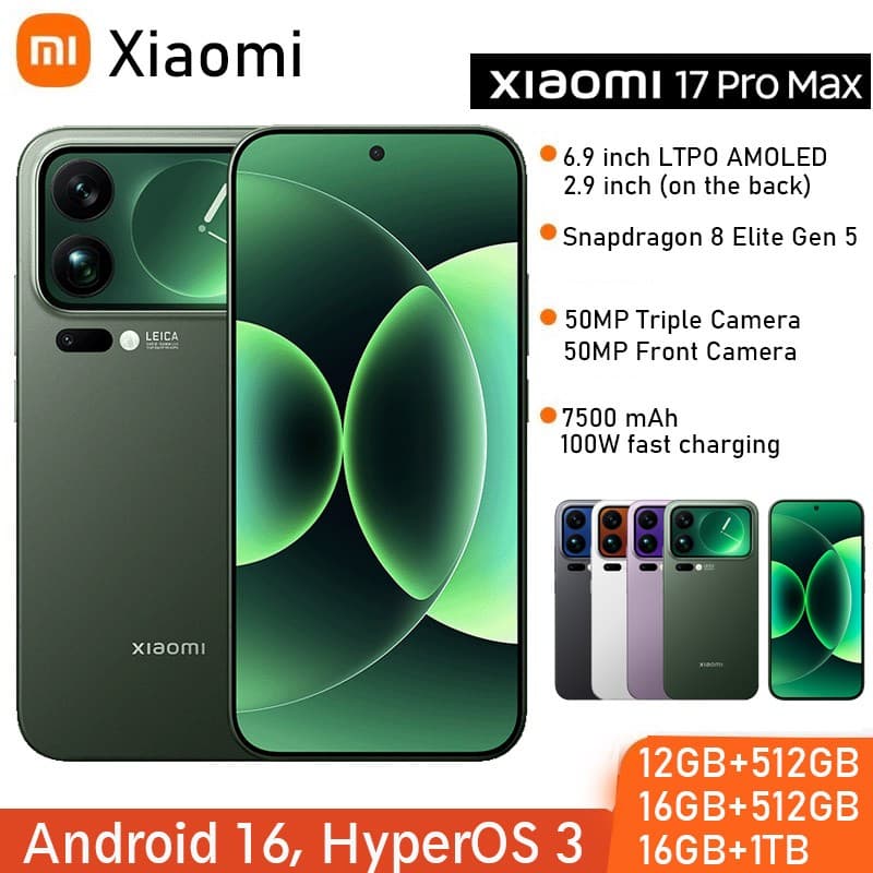 Xiaomi 17 Pro Max Unboxing: The Phone With a Screen on the Back — Linus Tech Tips Review Finds