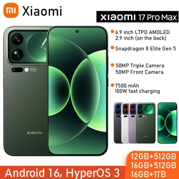 Xiaomi 17 Pro Max Unboxing: The Phone With a Screen on the Back — Linus Tech Tips Review Finds